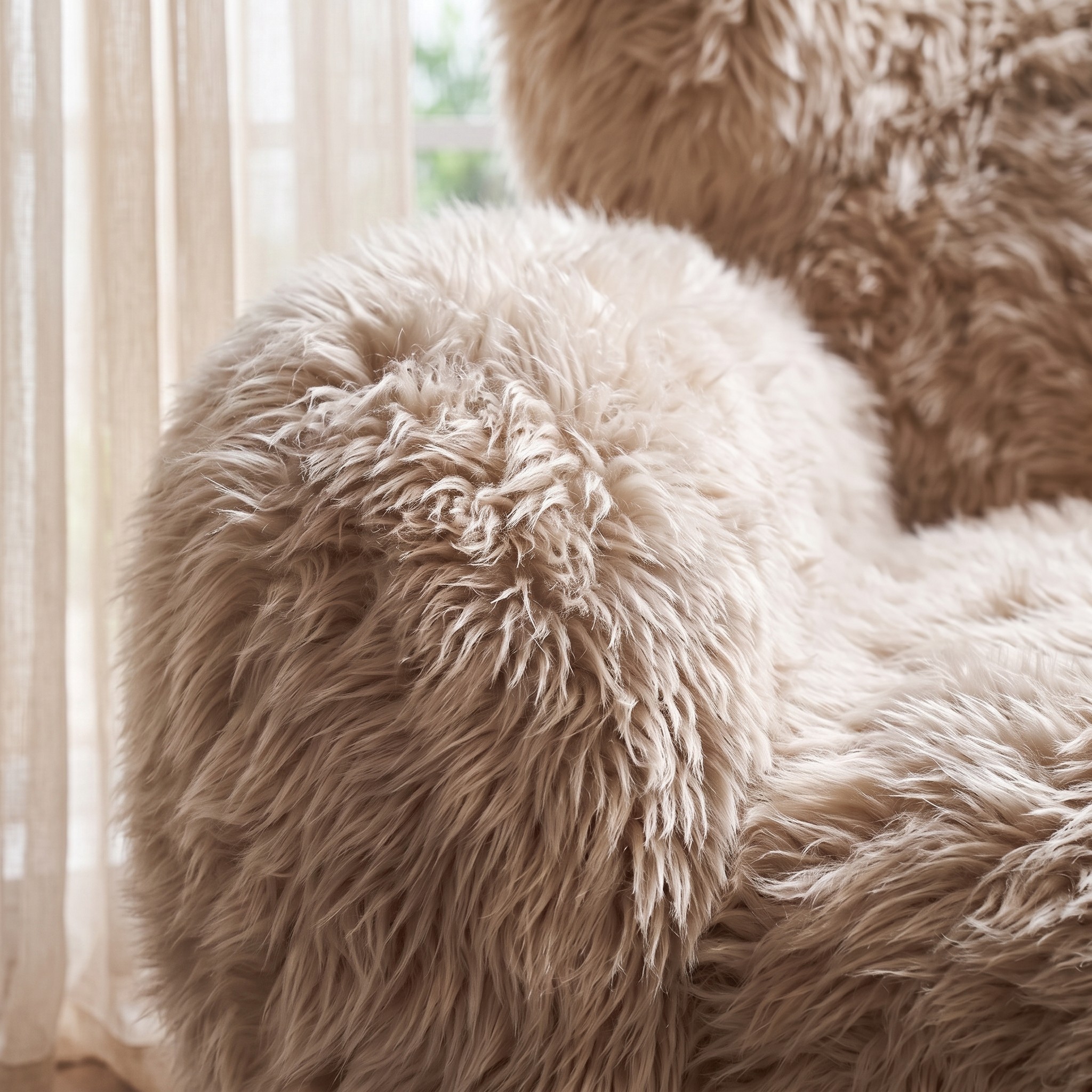 Fur Chair Detail